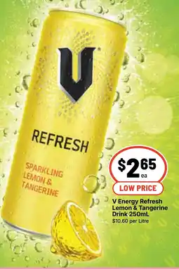 Ritchies V Energy Refresh Lemon & Tangerine Drink offer