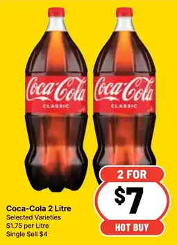 Ritchies Coca-Cola 2 Litre offer