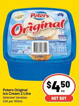 Ritchies Peters Original Ice Cream offer