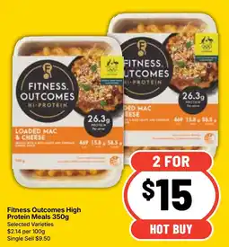 Ritchies Fitness Outcomes High Protein Meals offer