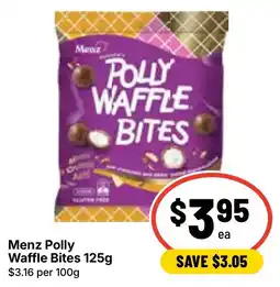 Ritchies Menz Polly Waffle Bites offer