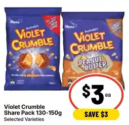 Ritchies Violet Crumble Share Pack Selected Varieties offer