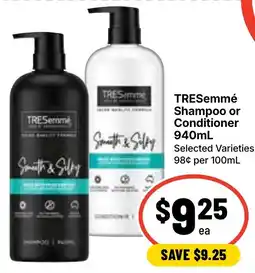 Ritchies TRESemmé Shampoo or Conditioner offer