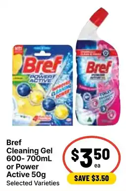 Ritchies Bref Cleaning Gel or Power Active offer
