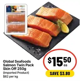 Ritchies Global Seafoods Salmon Twin Pack Skin Off offer