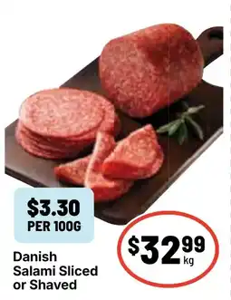 Ritchies Danish Salami Sliced or Shaved offer