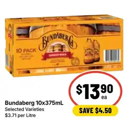 Ritchies Bundaberg Ginger Beer offer