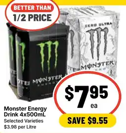 Ritchies Monster Energy Drink offer