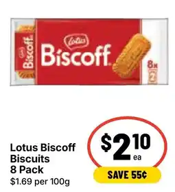 Ritchies Lotus Biscoff Biscuits offer