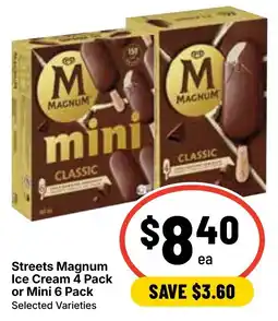 Ritchies Streets Magnum Ice Cream offer