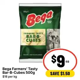 Ritchies Bega Farmers' Tasty Bar-B-Cubes offer