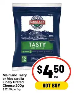 Ritchies Mainland Tasty Finely Grated Cheese offer