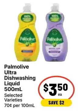 Ritchies Palmolive Ultra Dishwashing Liquid offer
