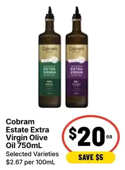 Ritchies Cobram Estate Extra Virgin Olive Oil offer