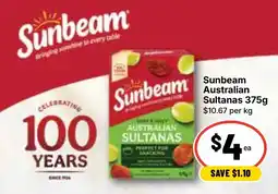 Ritchies Sunbeam Australian Sultanas offer
