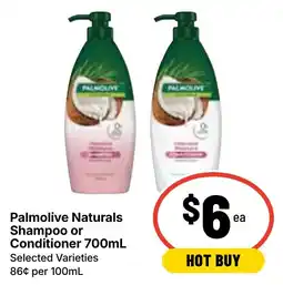 Ritchies Palmolive Naturals Shampoo or Conditioner offer
