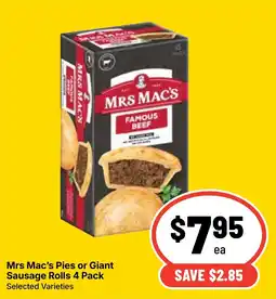 Ritchies Mrs Mac's Famous Beef Sausage Rolls offer