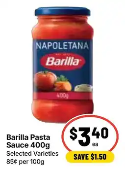 Ritchies Barilla Pasta Sauce offer