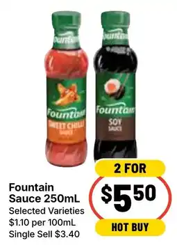 Ritchies Fountain Sauce offer