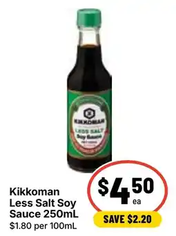 Ritchies Kikkoman Less Salt Soy Sauce offer