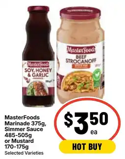 Ritchies MasterFoods Marinade offer