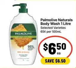 Ritchies Palmolive Naturals Body Wash offer