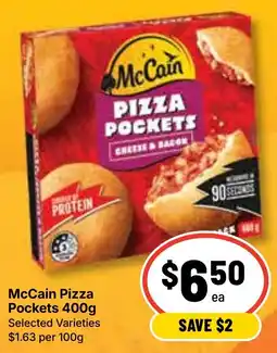 Ritchies McCain Pizza Pockets offer