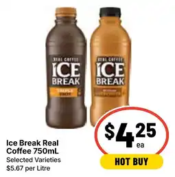 Ritchies Ice Break Real Coffee offer