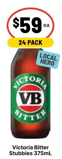 Ritchies Victoria Bitter Stubbies offer