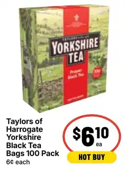 Ritchies Taylors of Harrogate Yorkshire Black Tea offer