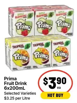Ritchies Prima Fruit Drink offer