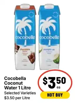 Ritchies Cocobella Coconut Water 1 Litre offer