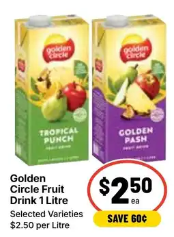 Ritchies Golden Circle Fruit Drink offer