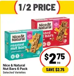 Ritchies Nice & Natural Nut Bars offer