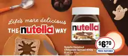 Ritchies Nutella Hazelnut Chocolate Spread offer