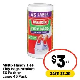 Ritchies Multix Handy Ties Tidy Bags Medium offer