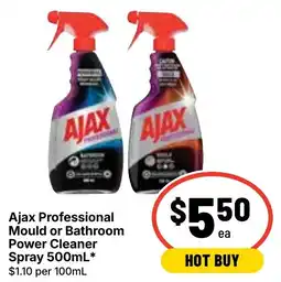 Ritchies Ajax Professional Mould or Bathroom Power Cleaner Spray offer
