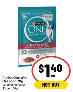 Ritchies Purina One Wet Cat Food offer