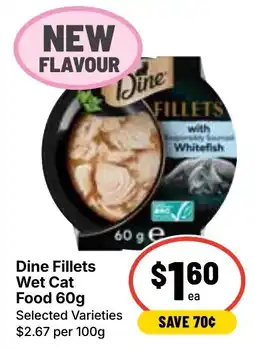 Ritchies Dine Fillets Wet Cat Food offer