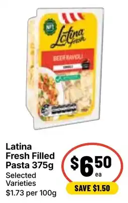 Ritchies Latina Fresh Filled Pasta offer