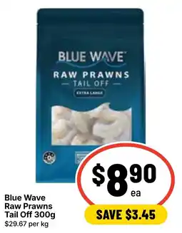 Ritchies Blue Wave Raw Prawns Tail Off offer