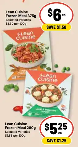 Ritchies Lean Cuisine Frozen Meal offer