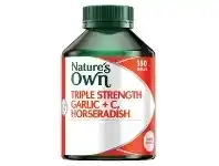 Good Price Pharmacy Nature's Own Triple Strength Garlic + C, Horseradish 150 Tablets offer