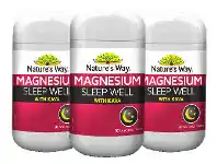 Direct Chemist Outlet Nature&#039;s Way Magnesium Sleep Well 60 Tablets offer