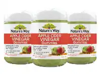 Nature's Way Apple Cider Vinegar Gummies 65 Pack