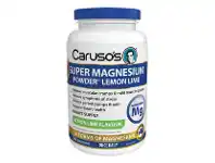 Caruso&#039;s Natural Health Super Magnesium Powder Lemon Lime Flavour 250g