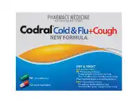 Direct Chemist Outlet Codral PE Cold & Flu + Cough Day & Night 48 Capsules offer