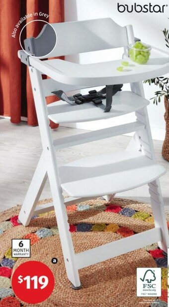 ALDI Baby To Toddler High Chair offer