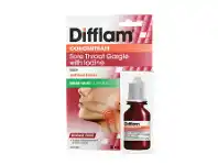 Direct Chemist Outlet Difflam Sore Throat Gargle with Iodine Concentrate 15ml offer