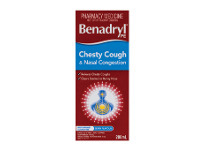 Benadryl Chesty Cough & Nasal Congestion 200ml